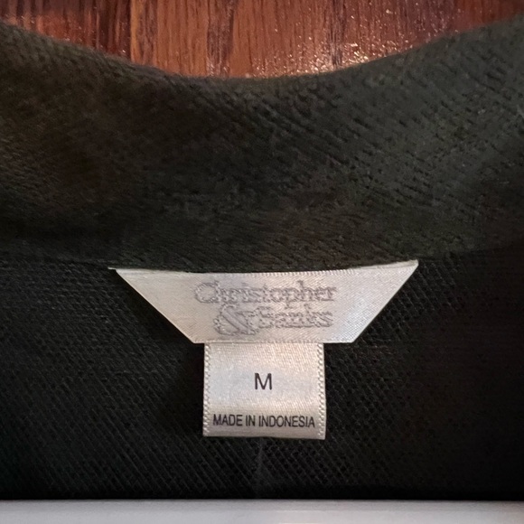 Christopher & Banks Medium Olive Green Lightweight Jacket NWT - Picture 2 of 5